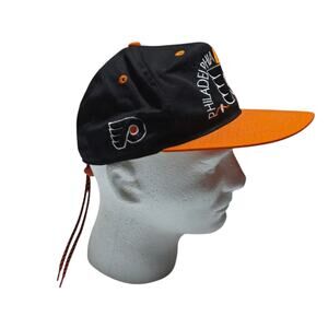 Vintage Philadelphia Flyers NHL Hockey #1 Apparel First String Hat 1990 USA NWT